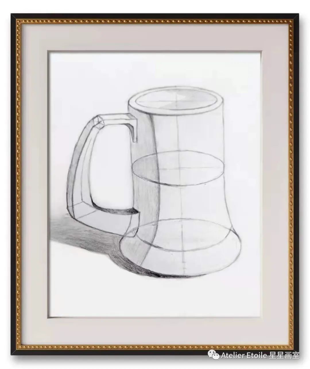 Aline LIU 成人线上素描课初级课堂作品