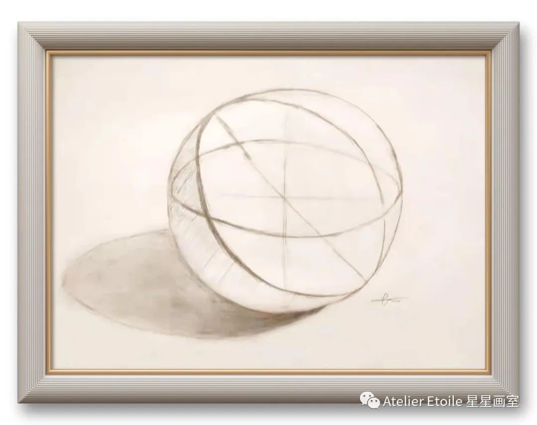 Chloé ZHANG 14岁线上素描课初级课堂作品