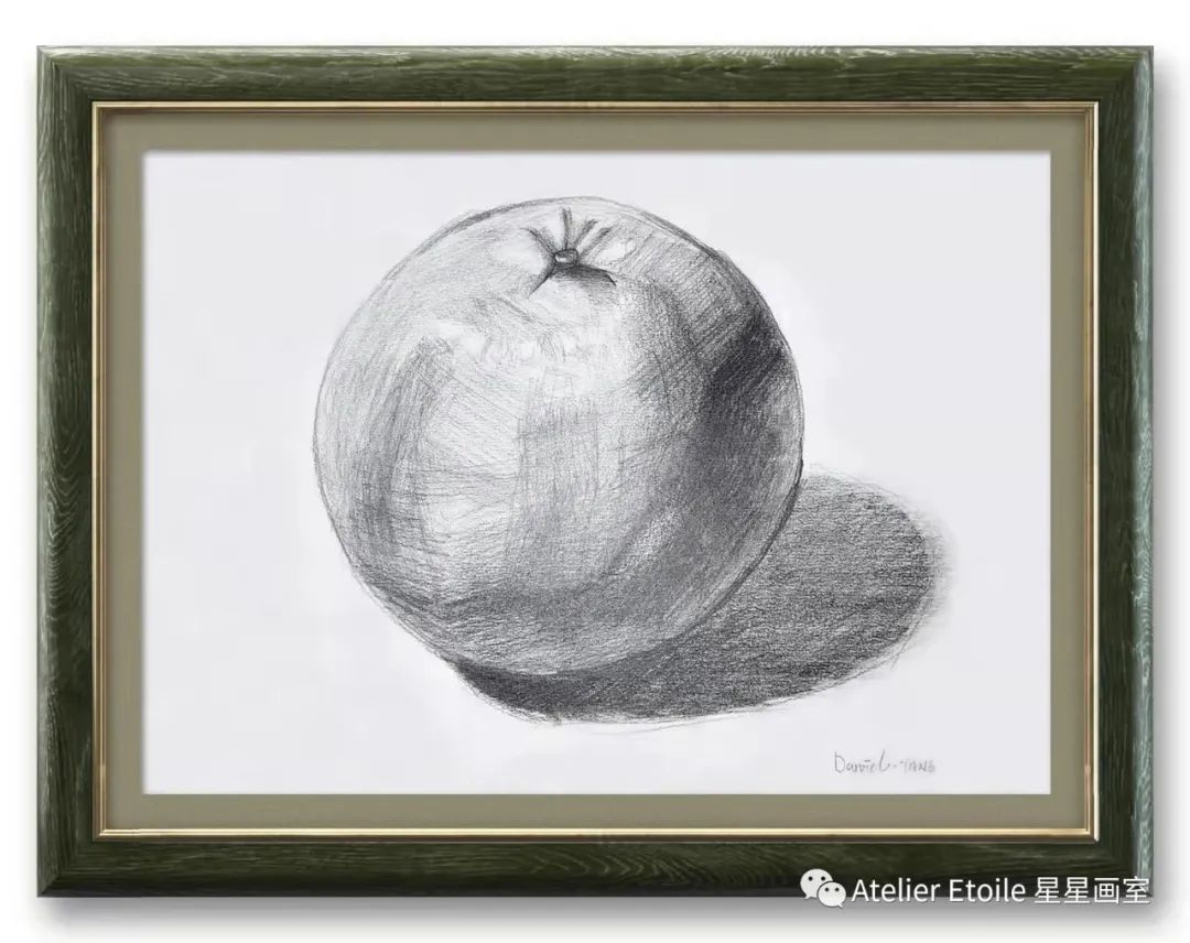 Daniel YANG 10岁线上素描课中级课堂作品