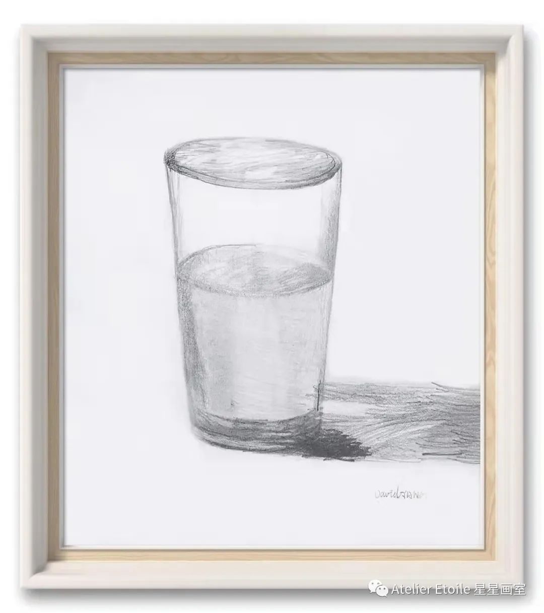 David YANG 7岁线上素描课中级课堂作品