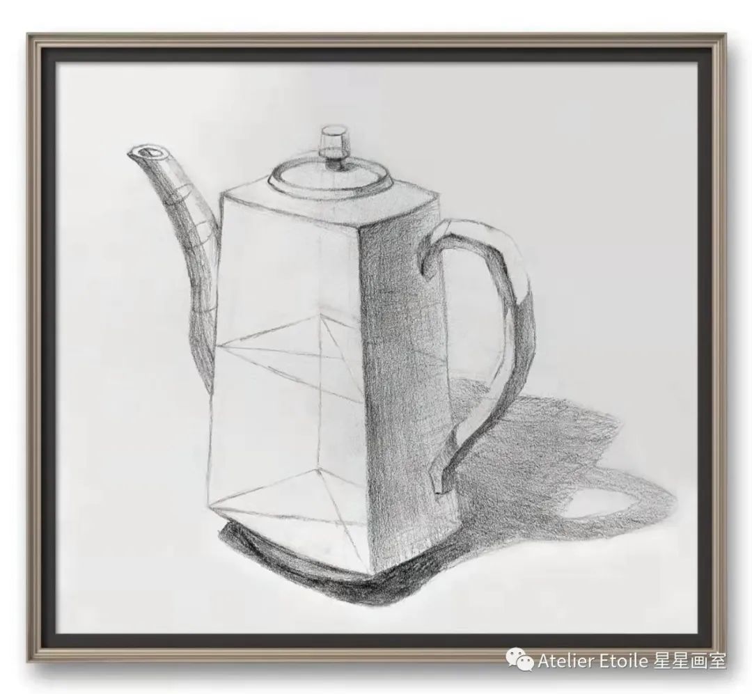 Leo LI 8岁线上素描课初级课堂作品