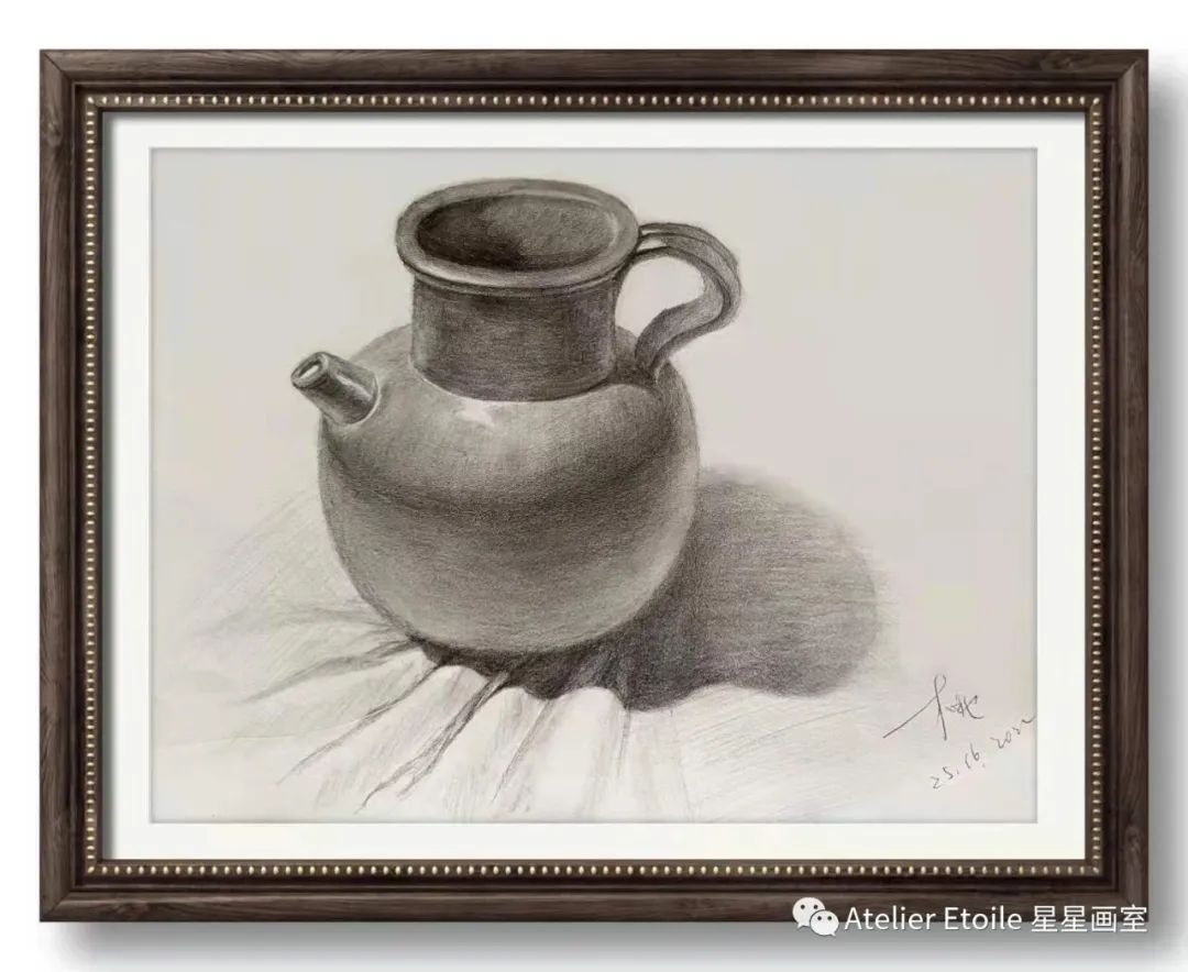 TaoJun LUO 成人线上素描课中级课堂作品