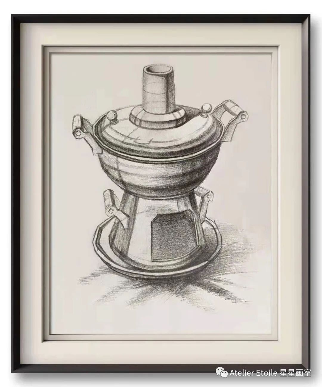 TaoJun LUO 成人线上素描课初级课堂作品