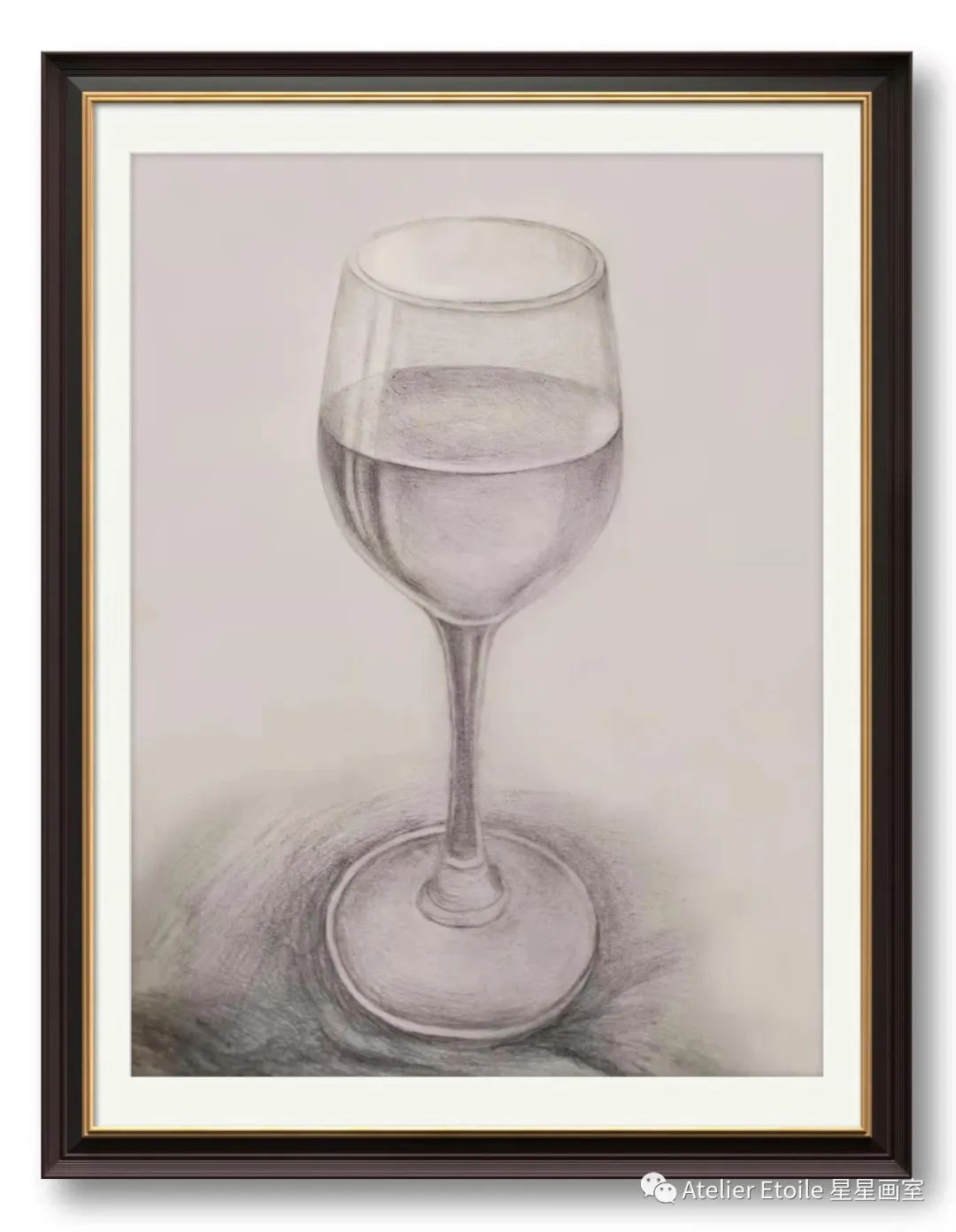 Taylor WU 成人线上素描课中级课堂作品01