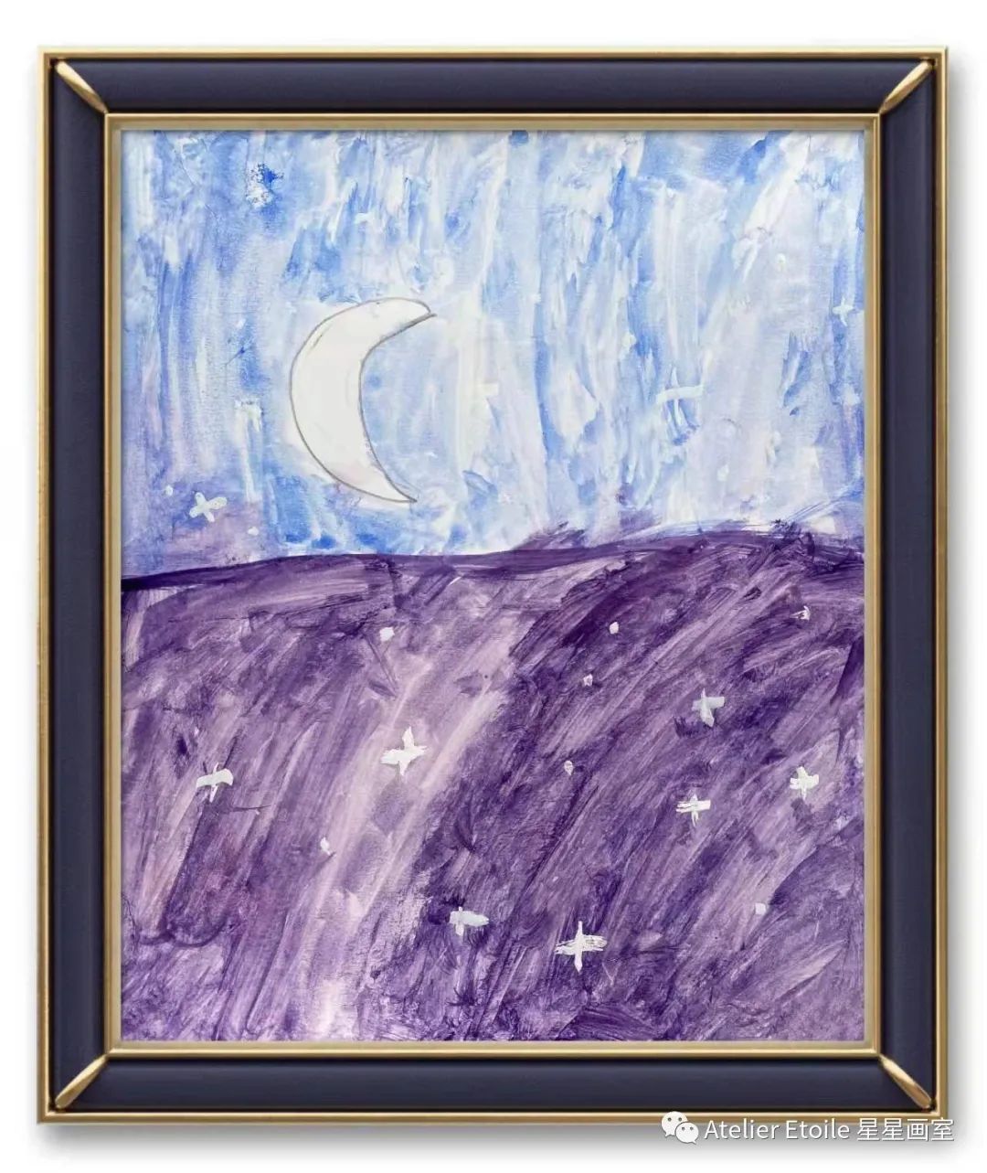 Jessie DANG 7岁线上水彩课初级 I 阶段课堂作品