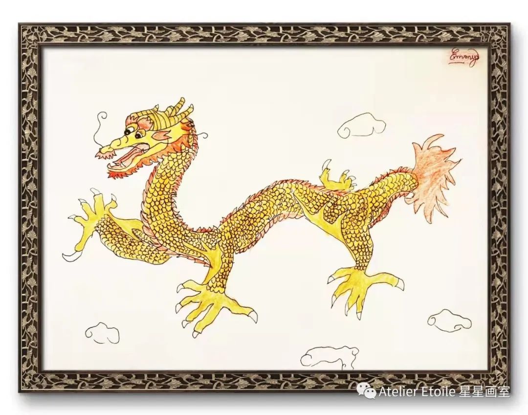 Emmy XU 8岁线上儿童绘画启蒙课课堂作品