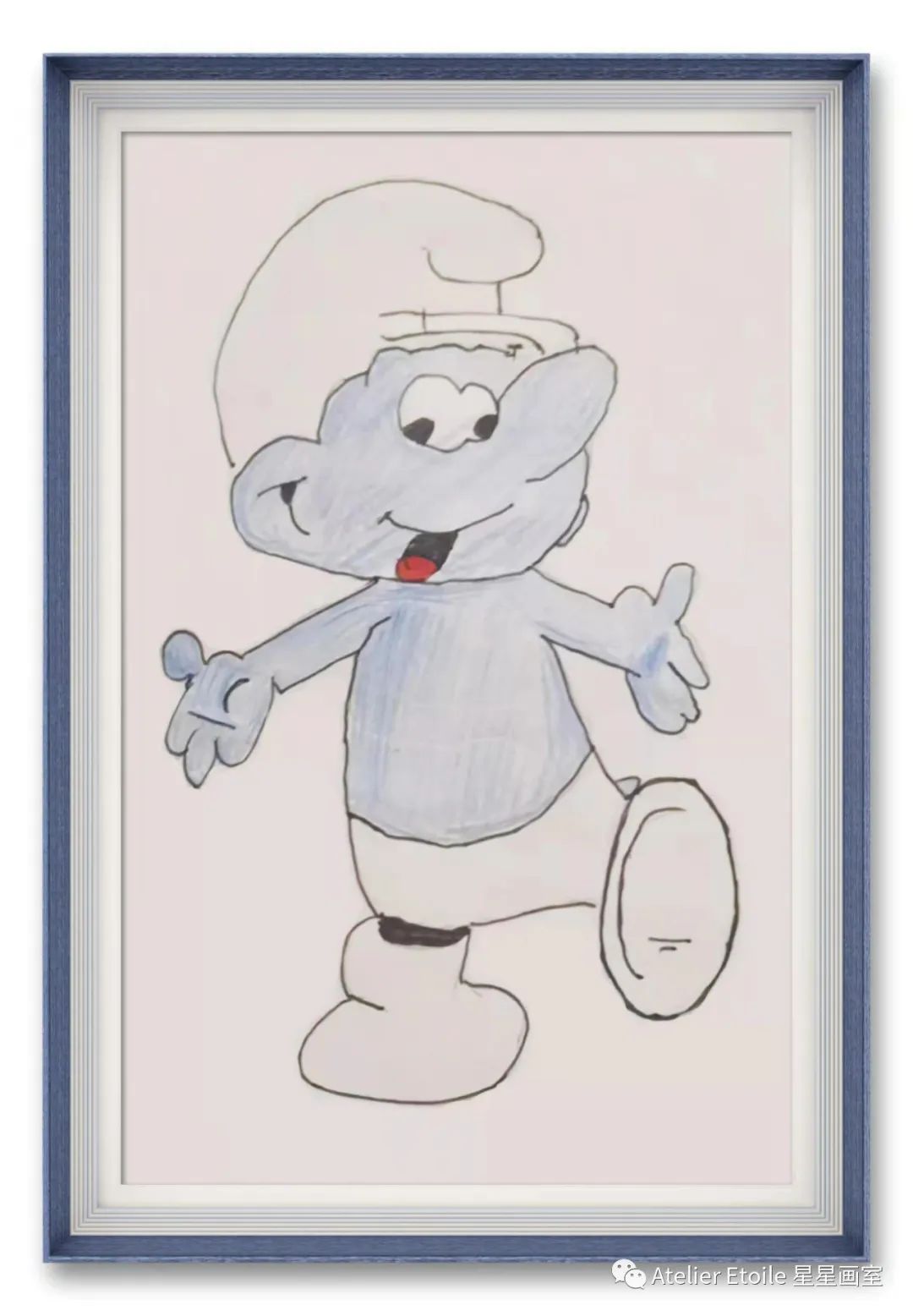 林欣悦 7岁线上儿童绘画启蒙课课堂作品