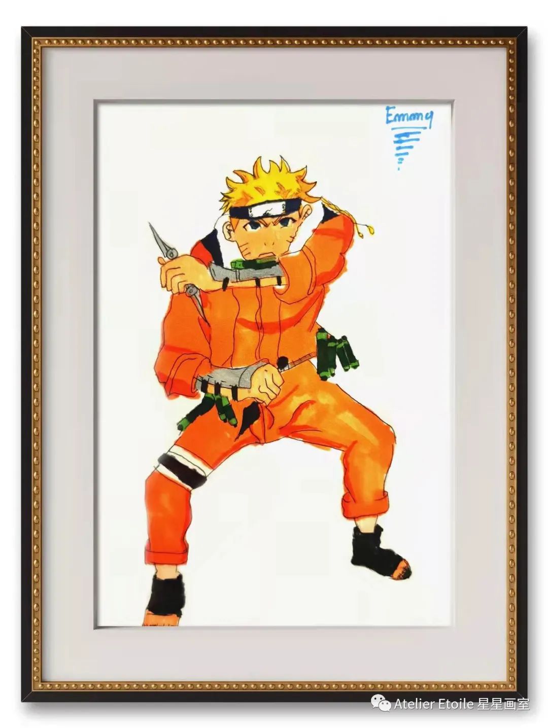 Emmy XU 8岁线上动漫课初级 II 阶段课堂作品