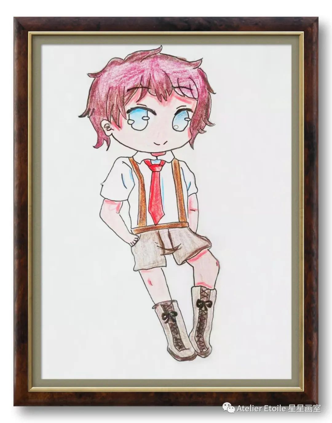 Mathilde LEBON 13 岁线上动漫课初级 I 阶段课堂作品