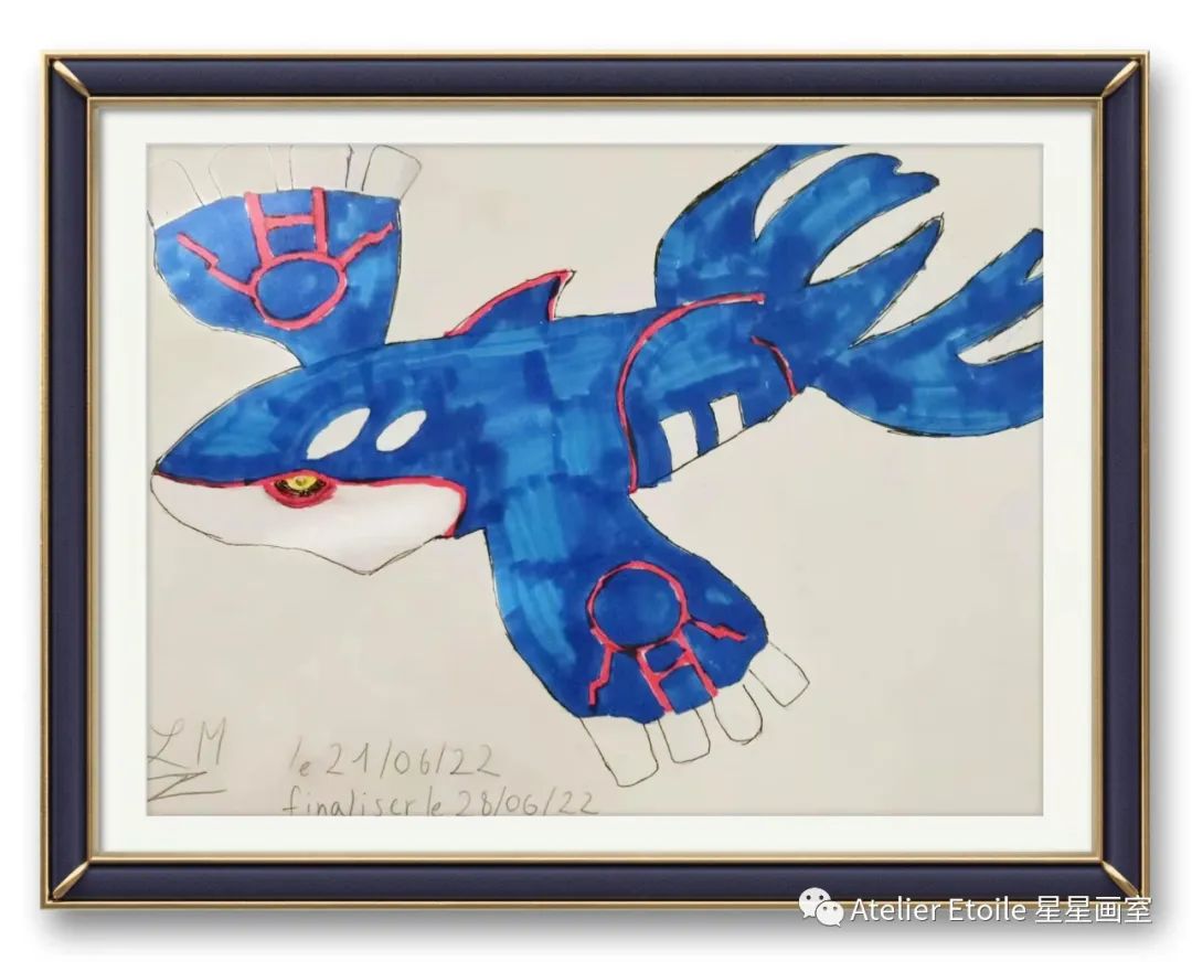 Maxime LIU 10岁线上动漫课初级 I 阶段课堂作品