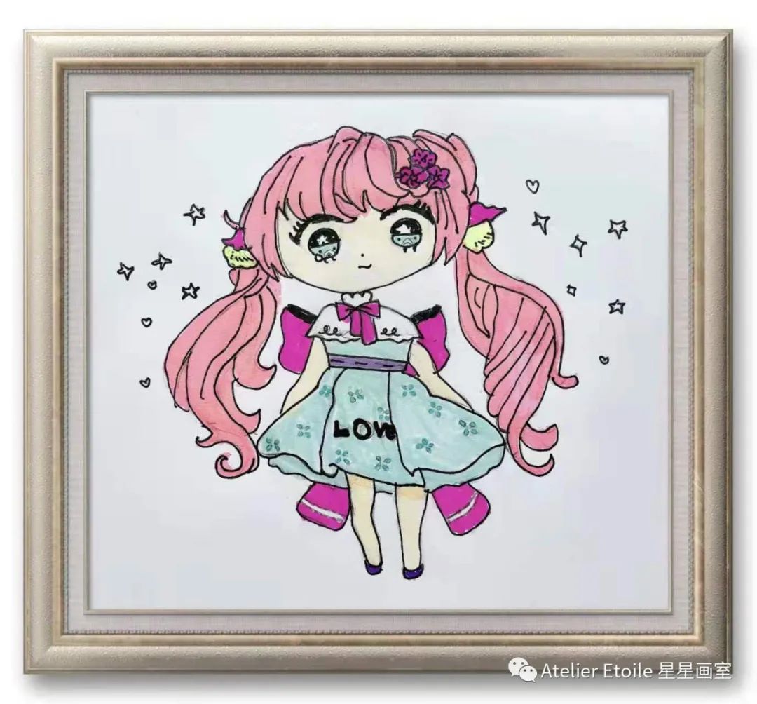 任博雅 8岁线上动漫课初级 I 阶段课堂作品