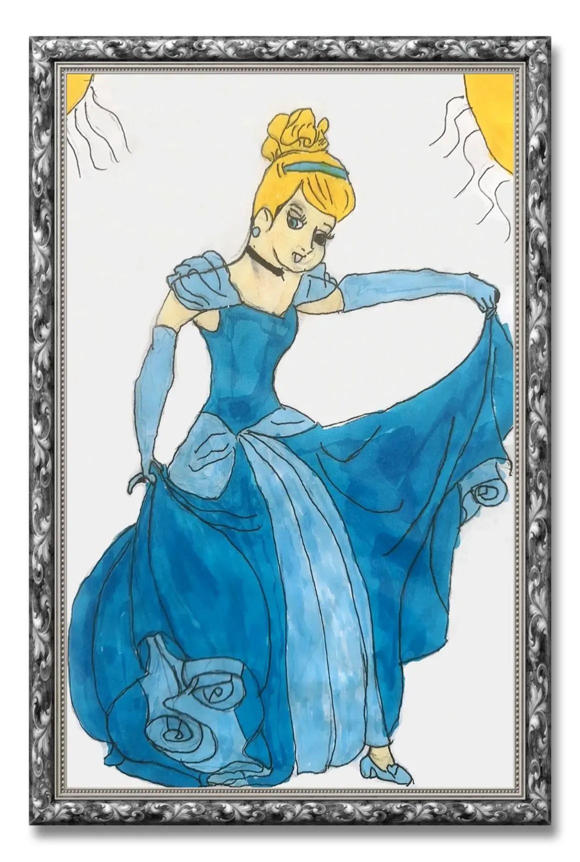 Noemie REN，7岁，线上动漫课初级，课堂作品