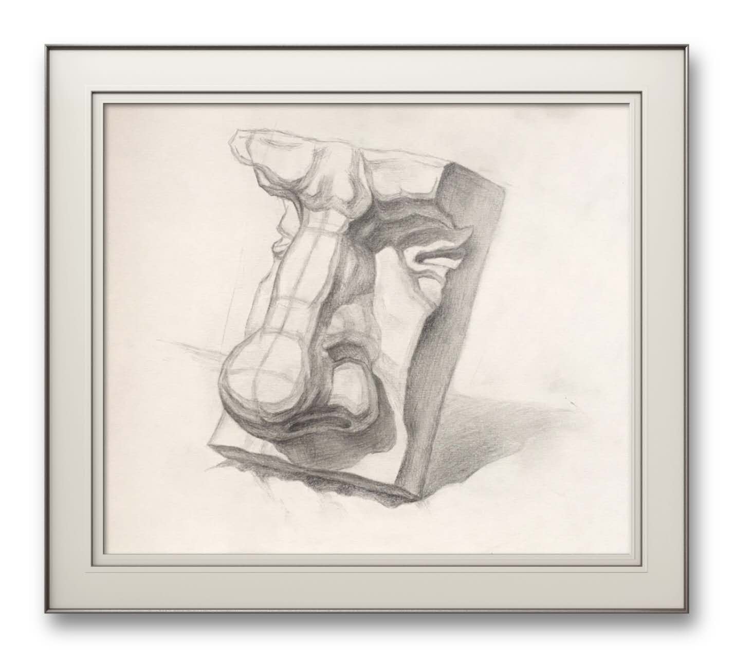 王馨雅, 17岁，线上素描课高级，课堂作品.jpg