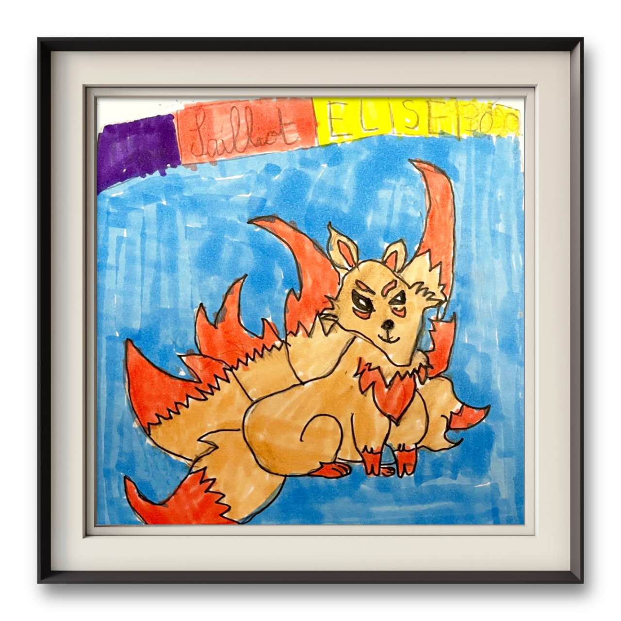 Elise SAILLIOT, 7岁，线上绘画启蒙课，课堂作品 (1).jpg