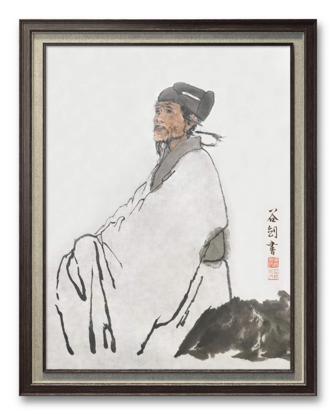 Gautier Morvan, 成人，线上国画-写意课初中级，课堂作品 (1)