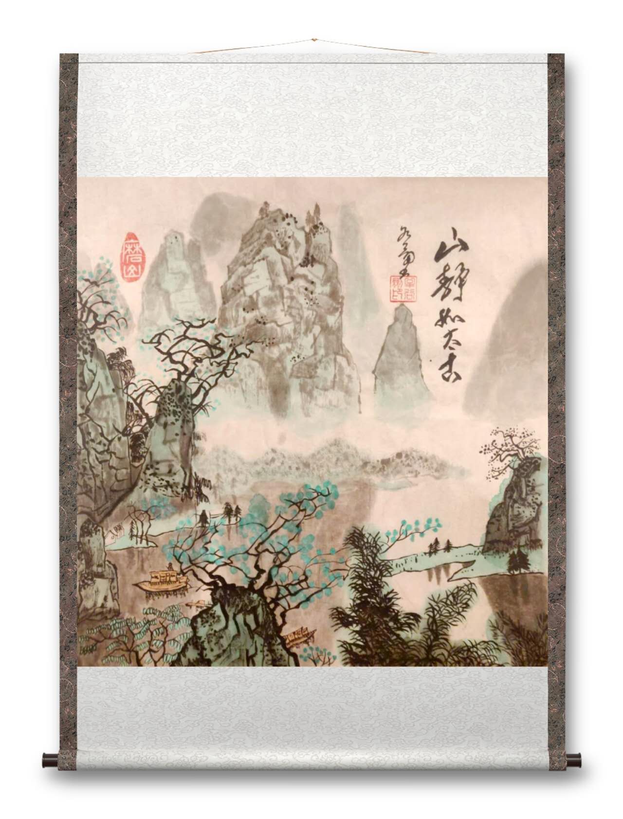 Gautier Morvan, 成人，线上国画-写意课初中级，课堂作品(3)