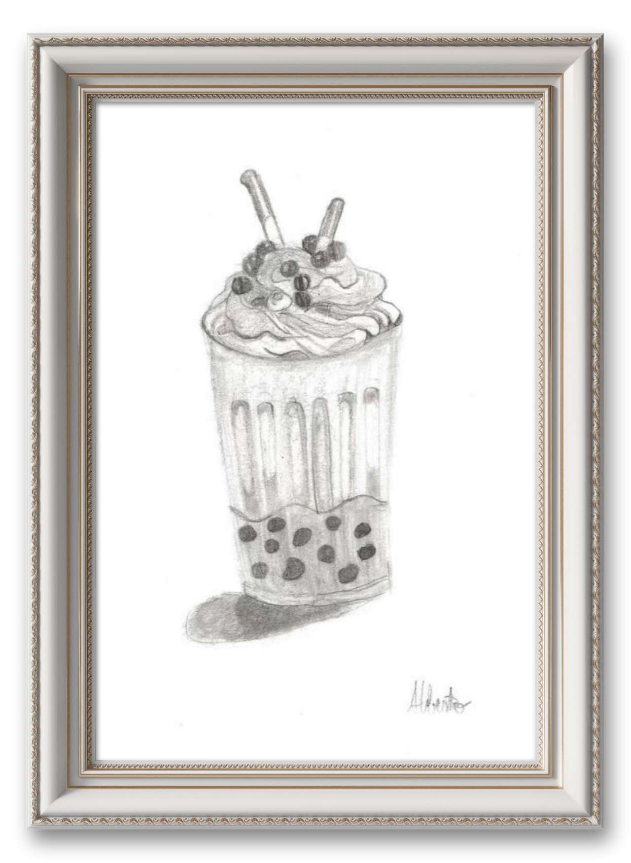 Alberto HU, 10岁，线上素描课，课堂作品  Alberto HU, 10ans, Cours En Ligne De Dessin, Oeuvre Réalisée Dans Le Cours 2.jpg