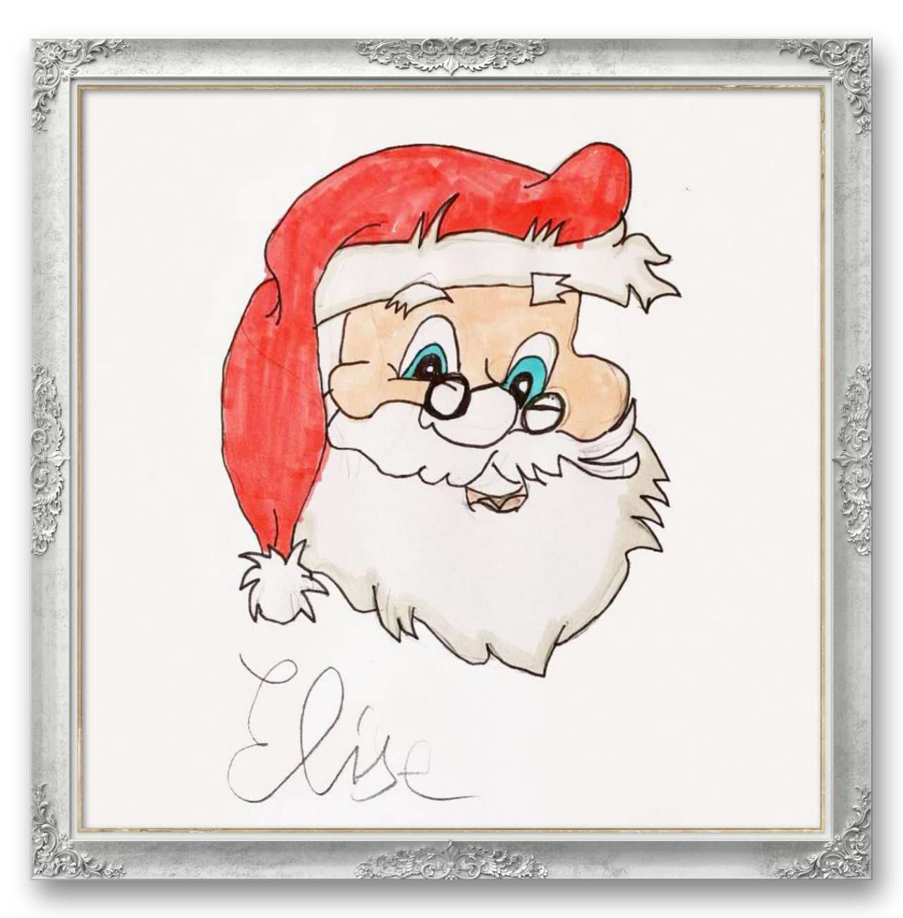 Elise SAILLIOT, 8岁，线上绘画启蒙课，课堂作品 Elise SAILLIOT, 8ans, Cours En Ligne De Dessin, Oeuvre Réalisée Dans Le Cours 1.jpg