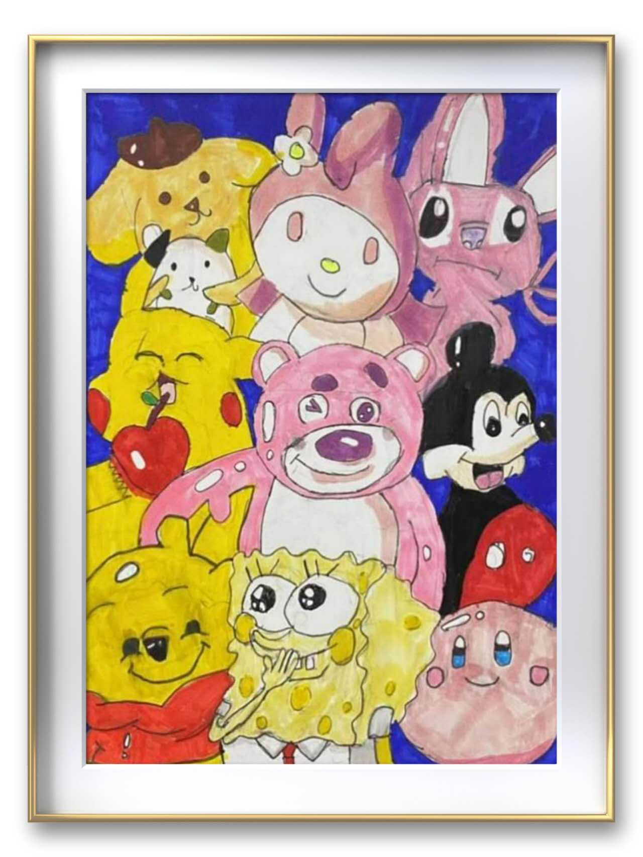 Oscar CHEN, 8岁，线上绘画启蒙课，课下作品 Oscar CHEN, 8ans, Cours En Ligne De Dessin, Oeuvre Réalisée Après Le Cours 1.jpg