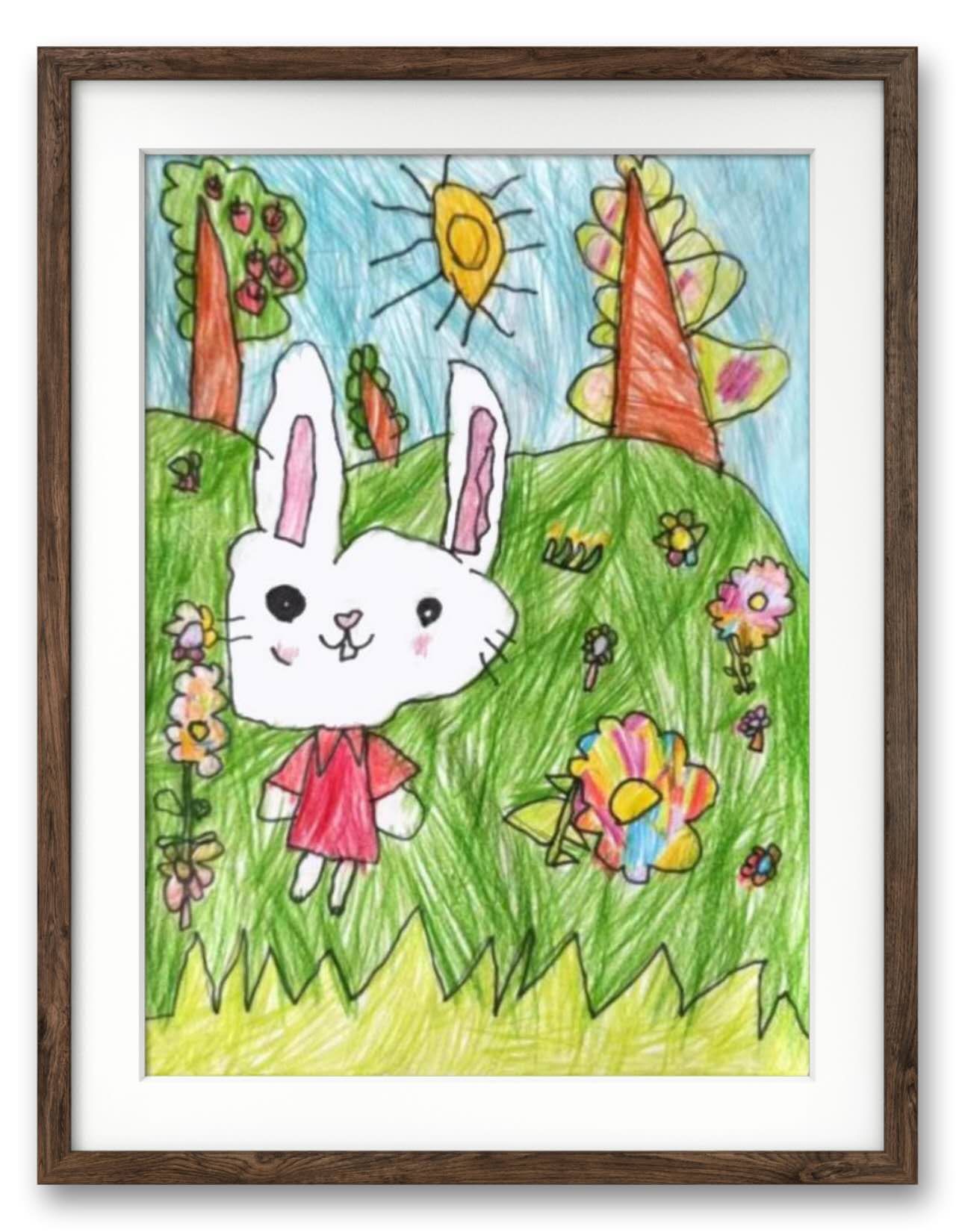 Zoe QU, 5岁，线上绘画启蒙课，课堂作品 Zoe QU, 5ans, Cours En Ligne De Dessin, Oeuvre Réalisée Dans Le Cours 2.jpg