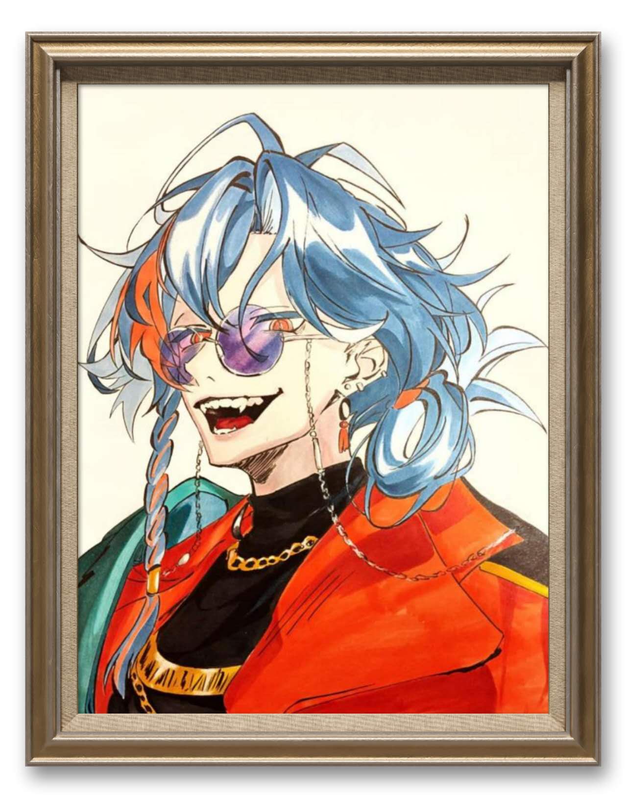 张盛尧, 14岁, 线上动漫课，课堂作品  ZHANG Shengyao, 14 Ans, Cours En Ligne De Manga, Oeuvre Réalisée Dans Le Cours  1.jpg