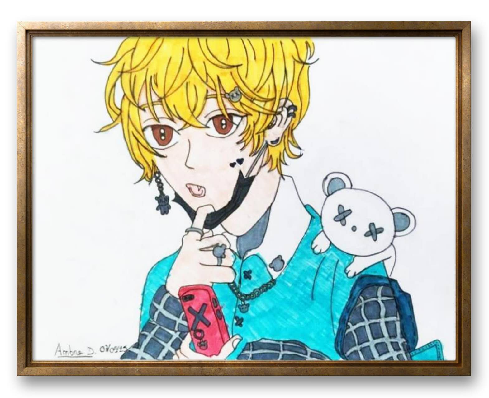 Ambre Dégardin, 12岁, 线上动漫课，课堂作品  Ambre Dégardin, 12ans, Cours De Manga En Présentiel, Oeuvre Réalisée Dans Le Cours 1.jpg