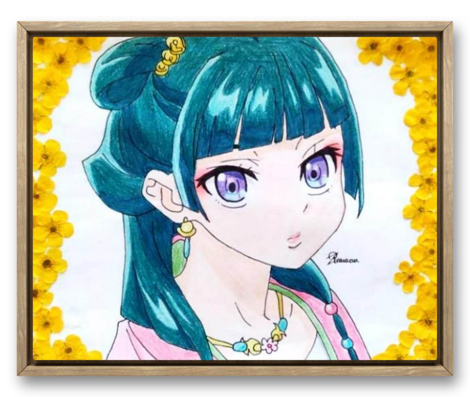 Rawaa Yahya, 12岁，线上动漫课，课堂作品  Rawaa Yahya, 12ans, Cours De Manga En Présentiel, Oeuvre Réalisée Dans Le Cours 1.jpg