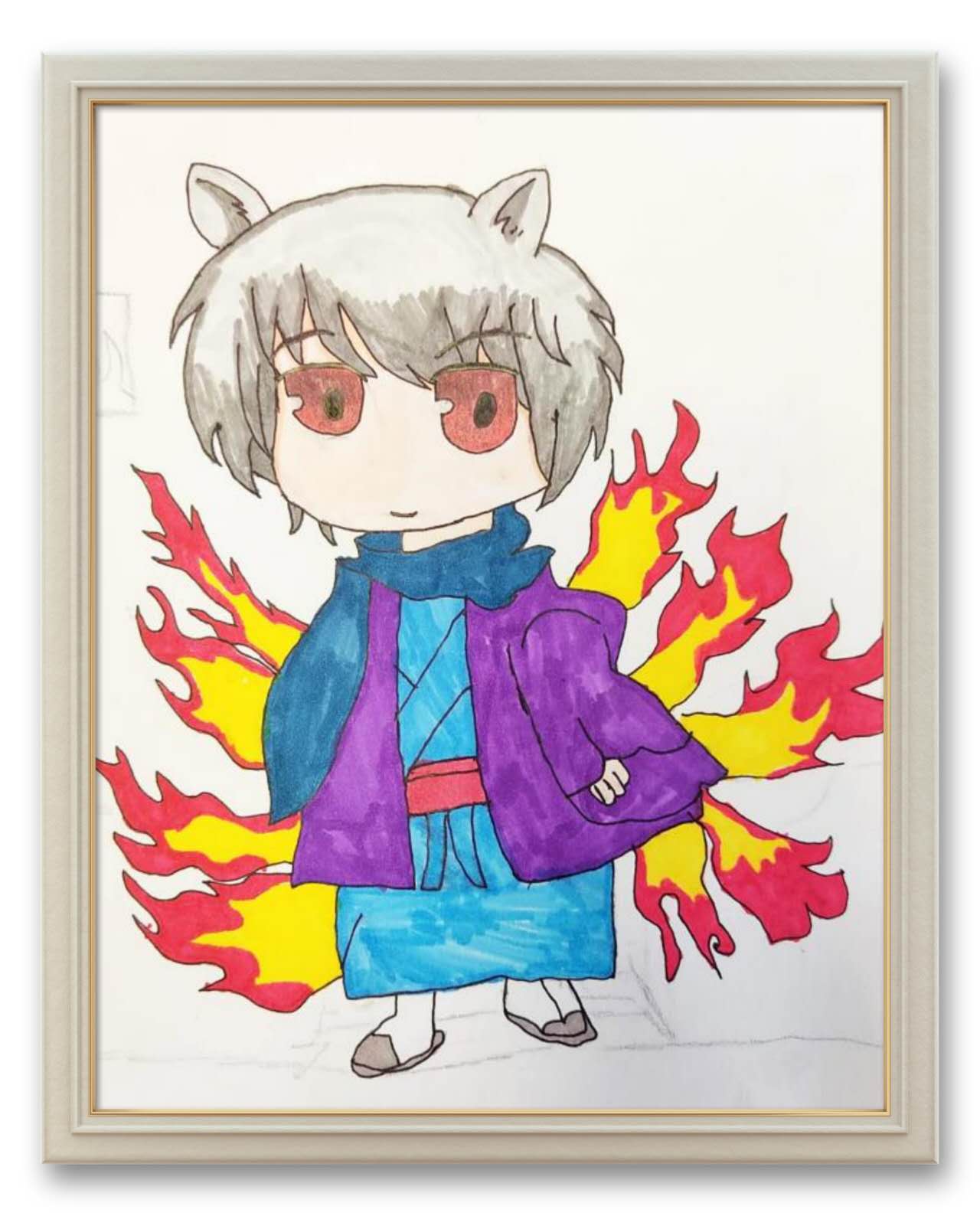 Tom Horvat, 10岁，线上动漫课，课堂作品  Tom Horvat, 10ans, Cours De Manga En Présentiel, Oeuvre Réalisée Dans Le Cours 2.jpg