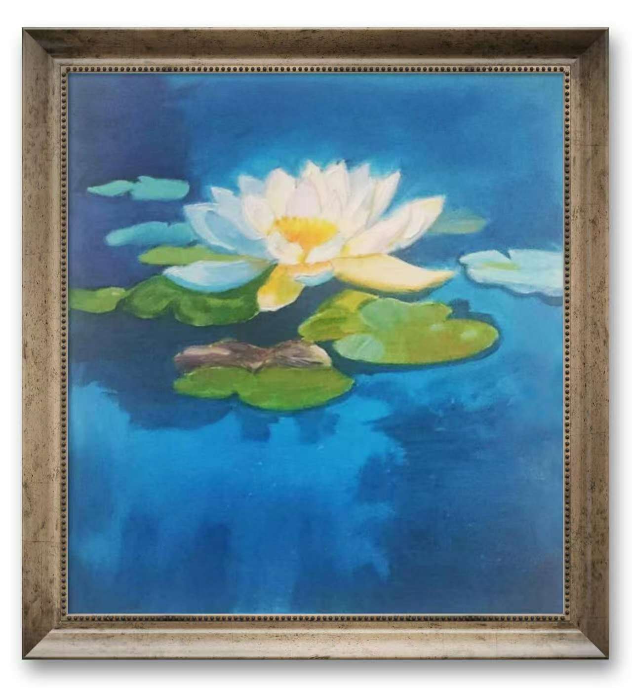 Chloé ZHANG, 17岁，线上油画课，课堂作品  Chloé ZHANG, 17ans, Cours En Ligne De Peinture, Oeuvre Réalisée Dans Le Cours 1.jpg