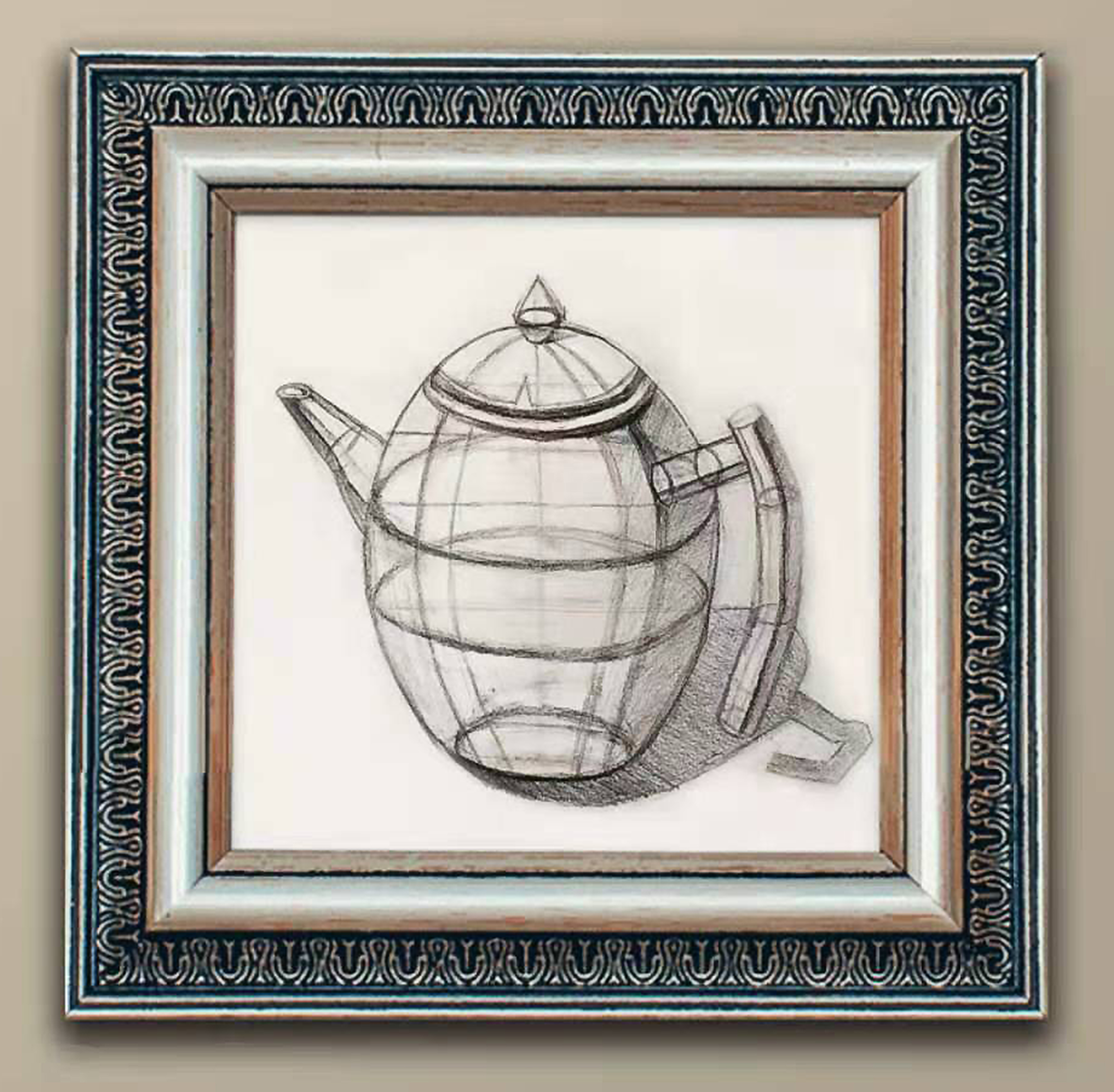 Daniel YANG  9岁，线上素描初级课课堂作品，学习绘画3年 Daniel YANG 9 Ans, Débutant,  Dessin Réalisé Dans Le Cours En Ligne