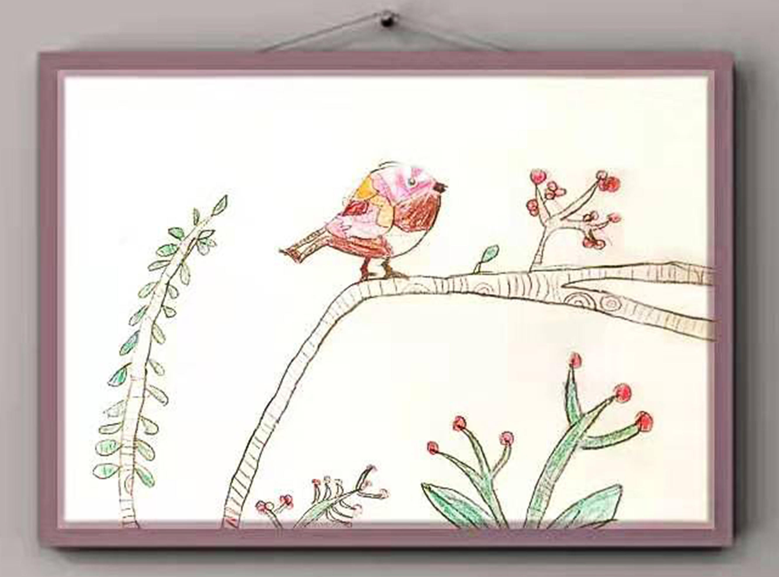 Jade ZHENG 10岁, 初学, 线上儿童绘画启蒙课课堂作品 Jade ZHENG 10 Ans, Débutant,  Dessin Réalisé Dans Le Cours En Ligne