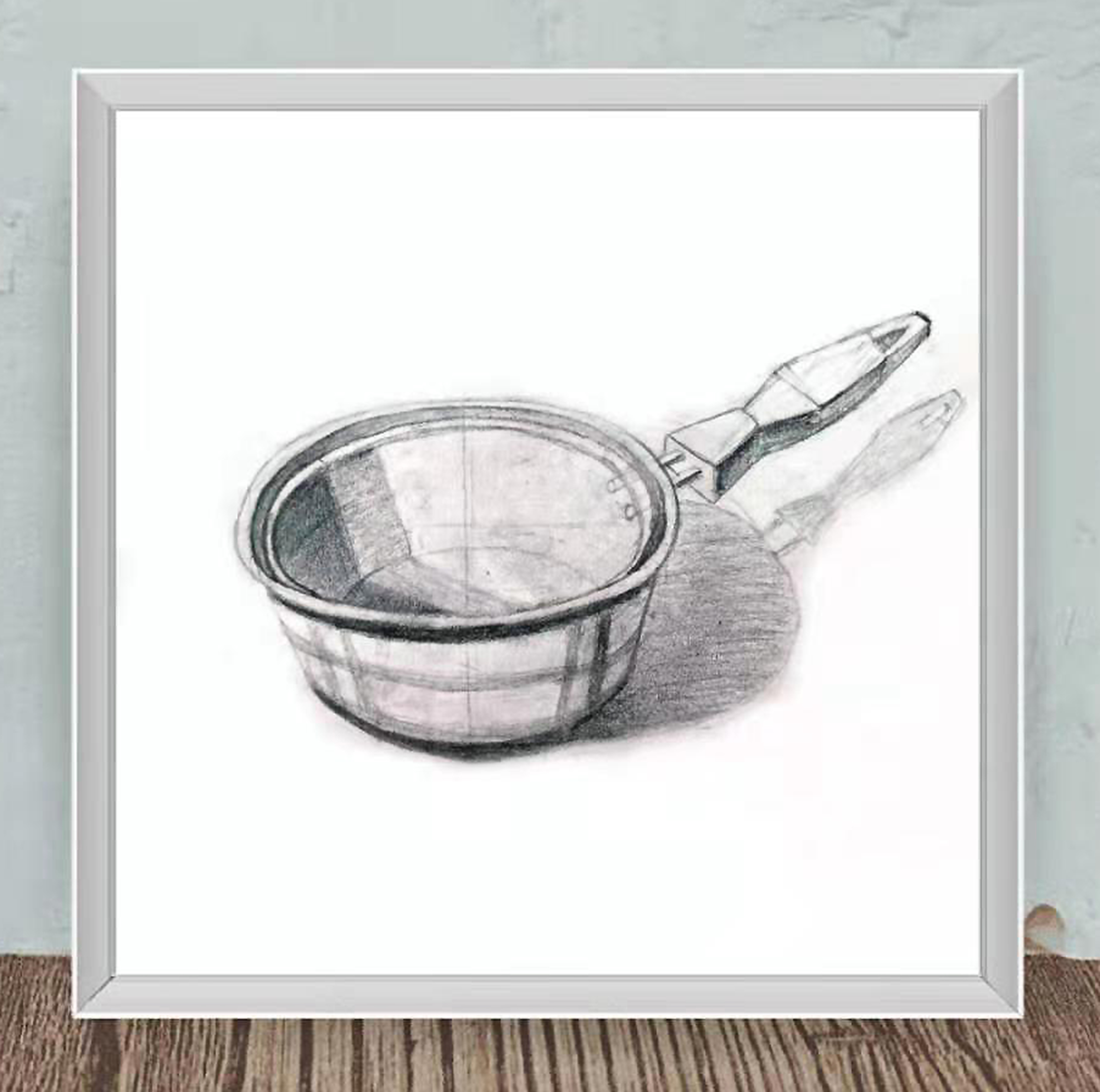 Leo LI  7岁，初学，线上素描课课堂作品 Léo LI  7 Ans, Débutant, Dessin Réalisé Dans Le Cours En Ligne