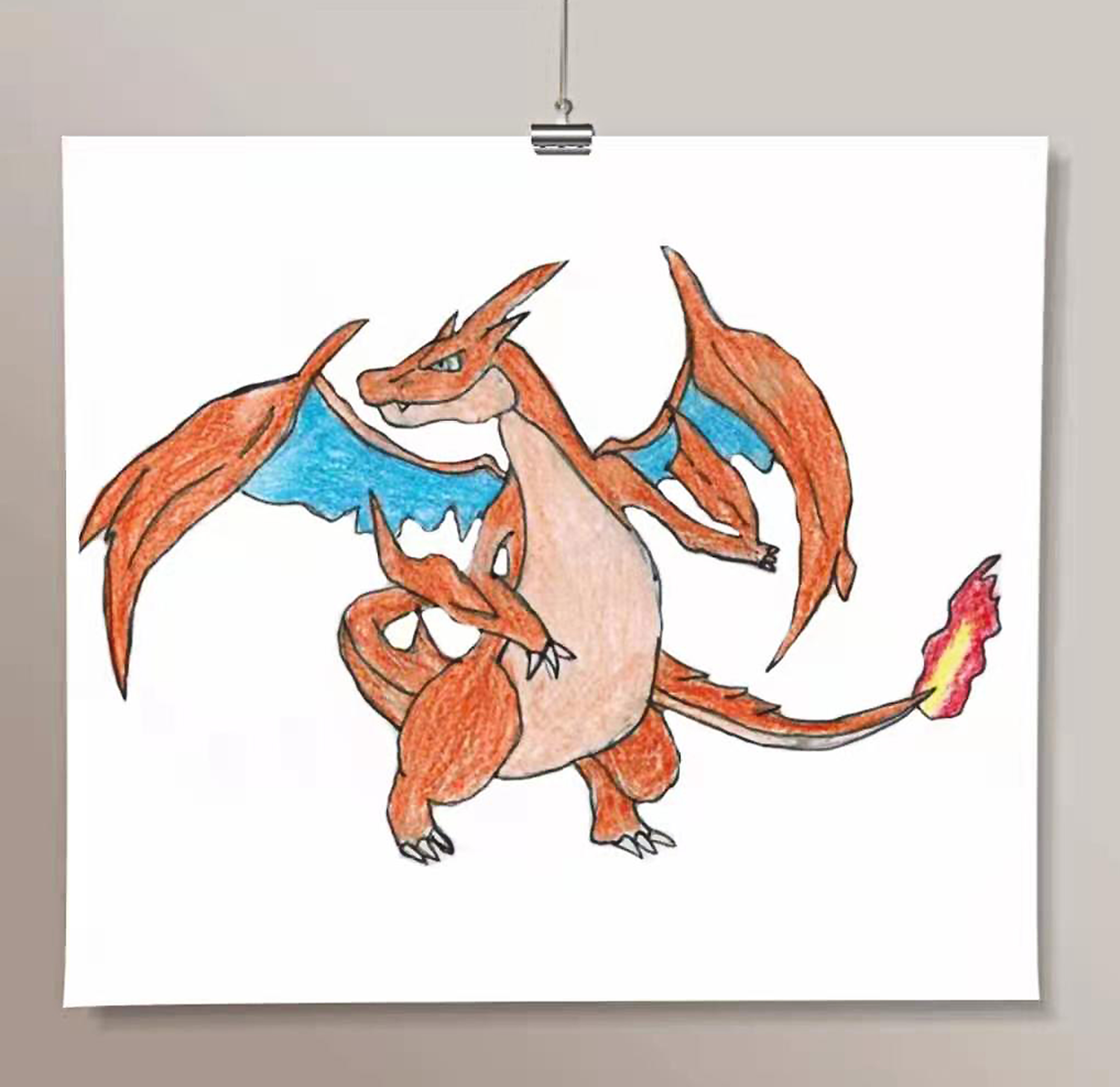 Mathieu LIU  8岁，初学，线上儿童绘画启蒙课课堂作品 Mathieu LIU 8 Ans, Débutant, Dessin Réalisé Dans Le Cours En Ligne